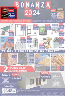 K Carrim Builders Mecca : Bonanza 2024 (28 May - 01 July 2024), page 1
