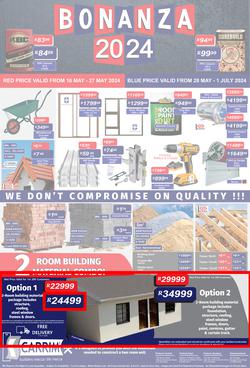 K Carrim Builders Mecca : Bonanza 2024 (28 May - 01 July 2024), page 1