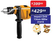 Ingco Impact Drill 13mm 680W