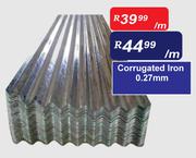 Corrugated Iron 0.27mm-Per m