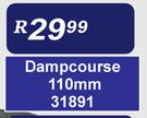 Damp Course 110mm
