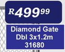 Diamond Gate Dbl 3 x 1.2m