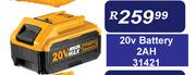 Ingco 20V Battery 2 Ah