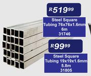 Steel Square Tubing 76 x 76 x 1.6mm 6m