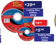 Tork Craft Cutting Disc 115mm