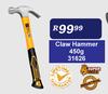 Ingco Claw Hammer-450g