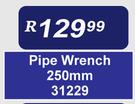 Ingco Pipe Wrench 250mm