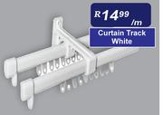 Curtain Track White-Per m