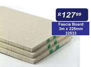Fascia Board 3m x 225mmm