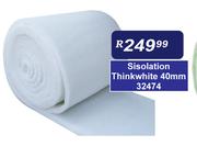 Sisolation Think White 40mm