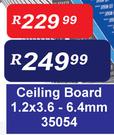 Gyproc Ceiling Board 6.4mm 1.2 x 3.6