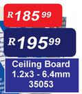 Gyproc Ceiling Board 6.4mm 1.2 x 3