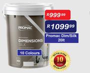 Promac 10L Dim/Silk