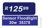 Sensor 20W Floodlight