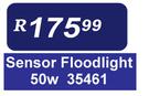 Sensor 50W Floodlight