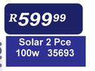 Solar 2 Pce 100W