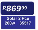 Solar 2 Pce 200W