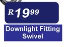 Downlight Fitting Swivel