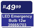 LED Emergency Bulb 12W
