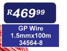 GP Wire 1.5mm x 100m