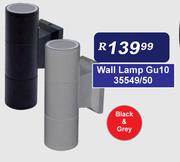 Wall Lamp GU10 Black & Grey