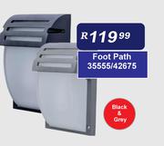 Foot Path Black & Grey