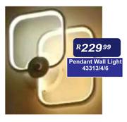 Pendant Wall Light