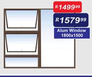 Alum Window 1800 x 1500