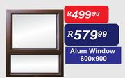 Alum Window 600 x 900