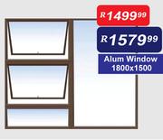Alum Window 1800 x 1500