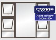 Alum Window 2400 x 1500