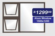 Alum Window 1500 x 1200