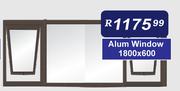 Alum Window 1800 x 600