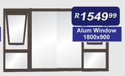 Alum Window 1800 x 900
