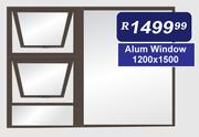 Alum Window 1200 x 1500