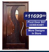Pivot Door B27