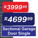 Sectional Garage Door Single