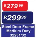 Steel Door Frame Medium Duty 