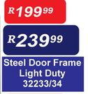 Steel Door Frame Light Duty 