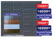 Sectional Garage Door Single