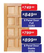 8 Panel Door Full