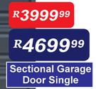Sectional Garage Door Single