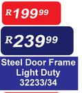 Steel Door Frame Light Duty