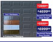 Sectional Garage Door Single