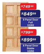 8 Panel Door Full