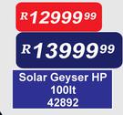 Solar Geyser HP-100Ltr
