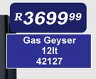 Gas Geyser-12Ltr