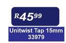 Unitwist Tap 15mm