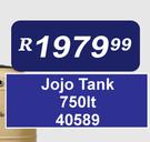 Jojo Tank-750Ltr