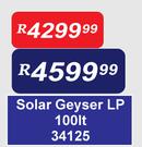 Solar Geyser LPp-100Ltr